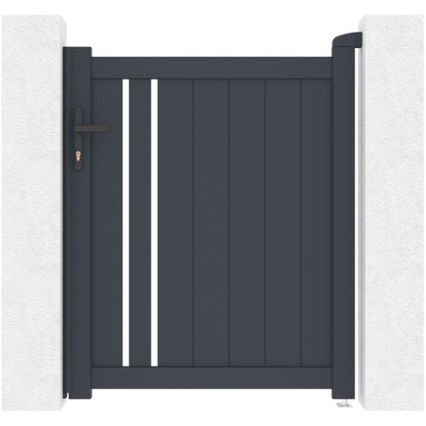 CASANOOV Gartentür aus aluminium 1m GIONA 100 x 120 cm