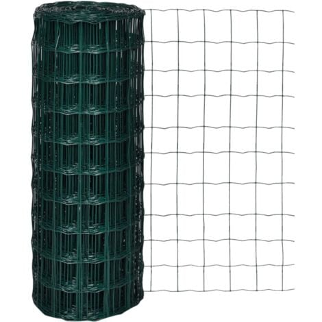 Gartenzaun Maschendraht Gitterzaun Schweißgitter 10x1,0m vidaXL