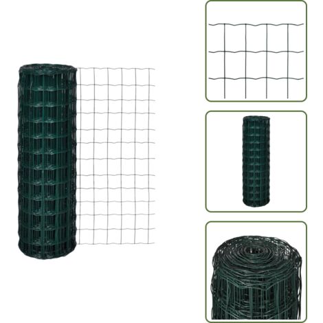 Gartenzaun Maschendraht Gitterzaun Schweißgitter 10x1,2m - Maschendraht