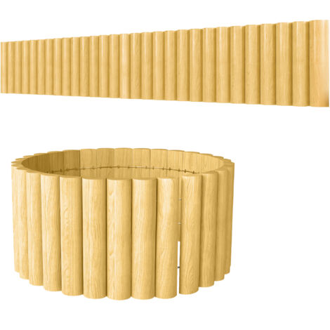 Gartenzaun Zaun  176 cm x 30 cm Zaunelemente Hundezaun für Garten Blumenbeete Tierbarriere