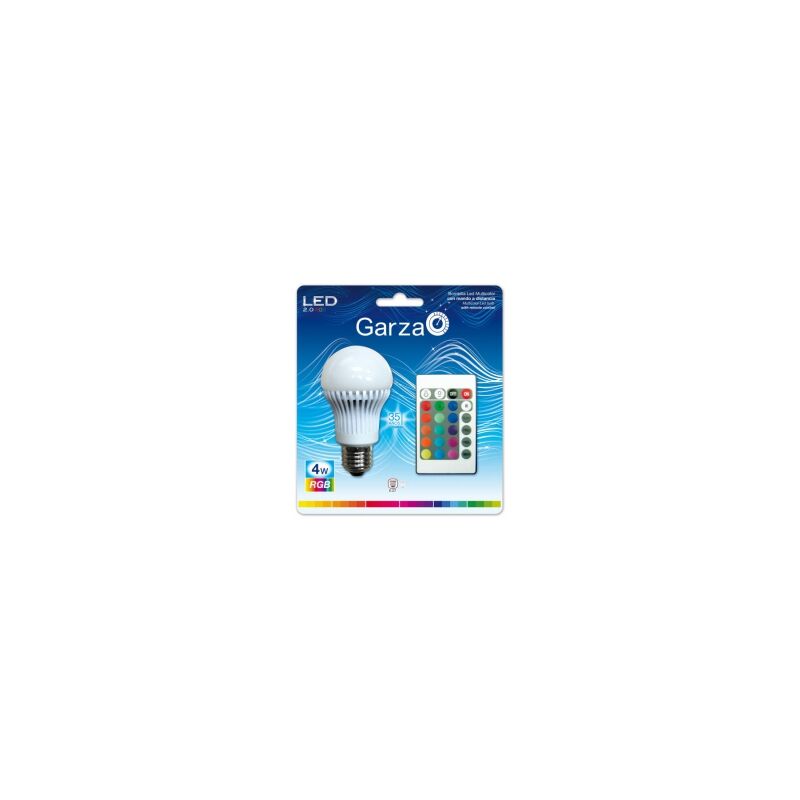 

400735 - Bombilla LED standard RGB, 4 W - Garza