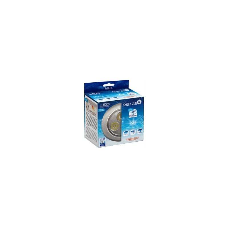 

Garza 400736 - Downlight LED empotrable de alta potencia, 3 W