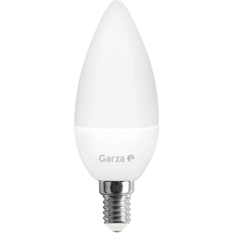 

Garza ® - Bombilla Led Vela, Luz neutra 4000K, Casquillo E14, 8W 810 lúmenes