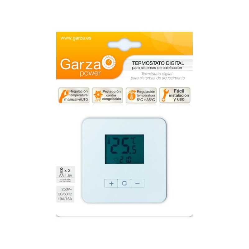 

Garza 400610 Termostato, Blanco 1