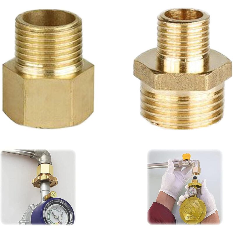Image of Gas adapter copper gas hose adapter&hellip;