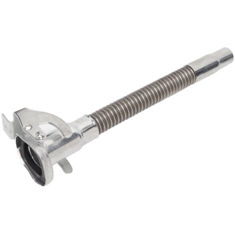 Gas Can Spout Carbon Steel Plate Sturdy Durable Gas Can Nozzles Replacement Gasoline Pour Device