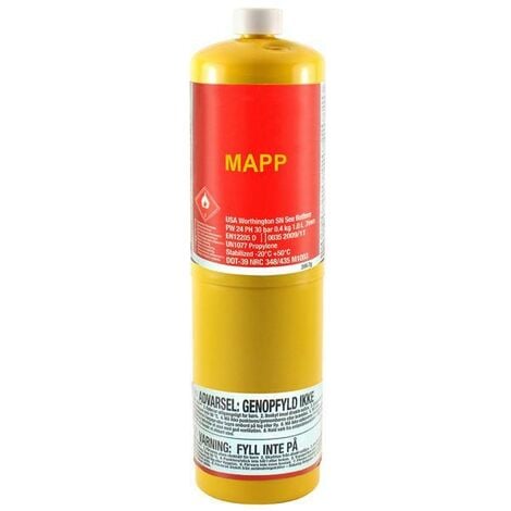 Gas Cylinder MAPP CGA600 Fitting - FAIGZMAPPT