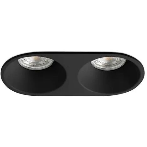 GAS incasso soffitto nero GU10 43421