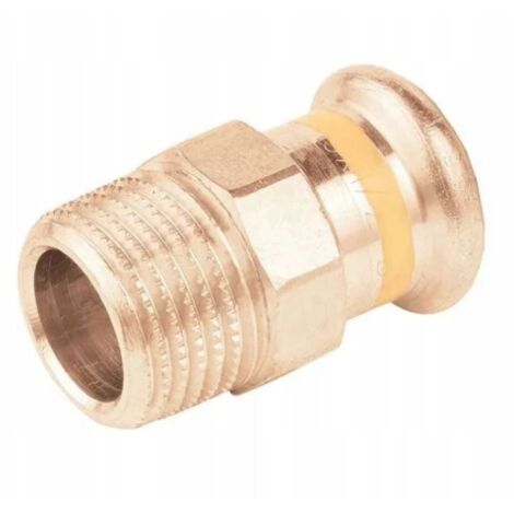 GAS-KLEMMNIPPEL KAN-THERM XPRESS 15X1/2 MM