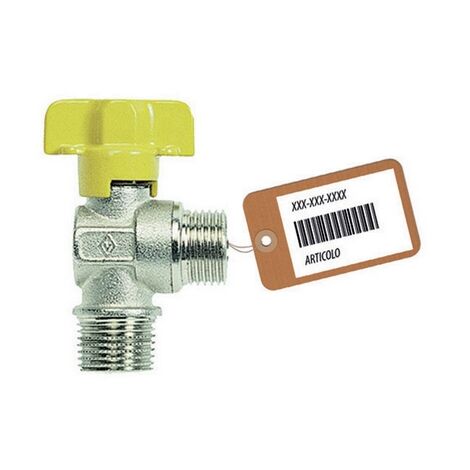 Gas Kugelhahn 1-2 mm, verchromt