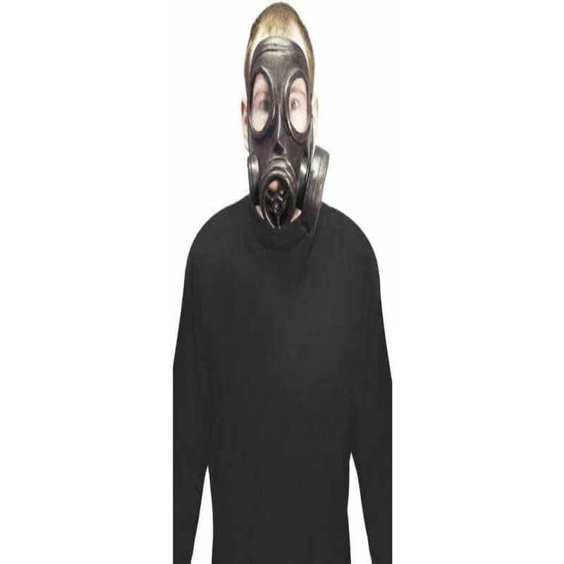 Gas Mask, Latex, Black - 24211