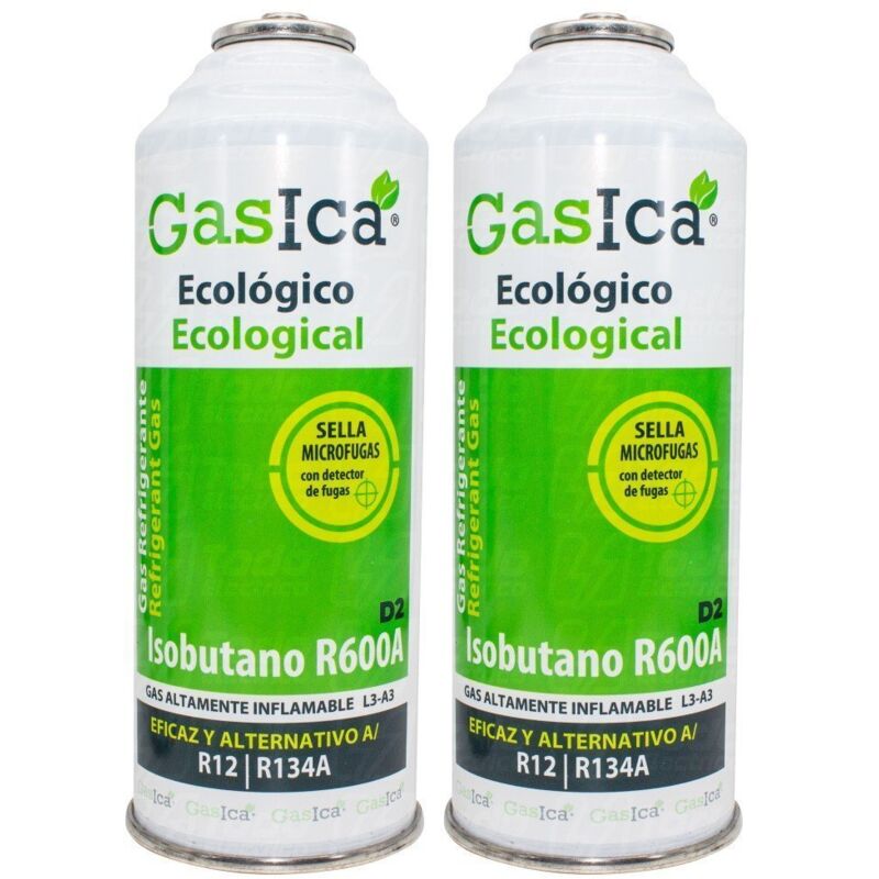 

Gas refrigerante orgánico GASICA D2 sustituto R12/R134a 311.8gr