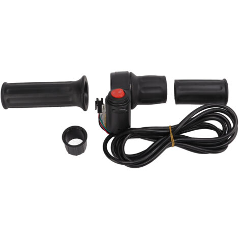 Gasgriff für Elektrofahrräder 12V-99V, robust und umkehrbar, für geteilte Lenker