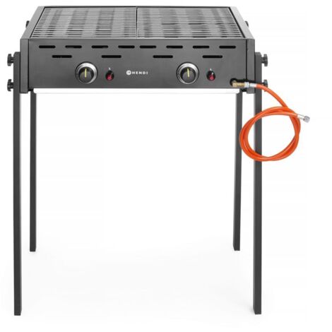 Gasgrill MASTER PRO SCHWARZ 790 x 560 mm 11,6 kW