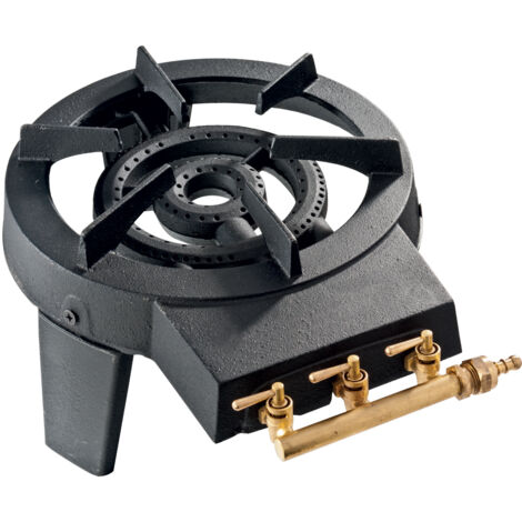Gasherd mit 3 Gussarmaturen WERKA PRO