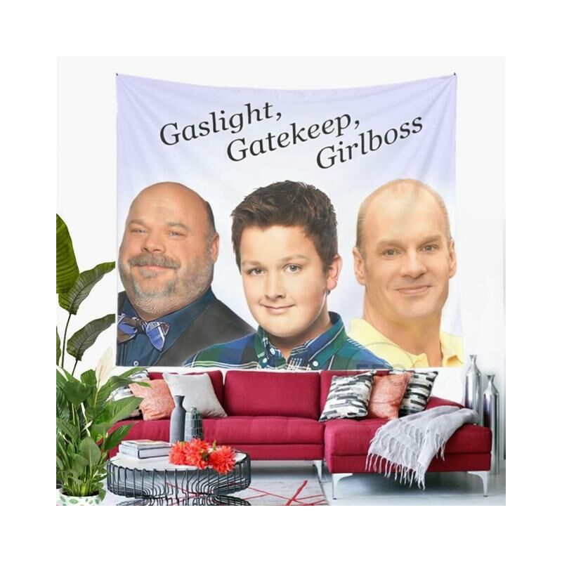 Gaslight gate keep boss Wall Tapestry bervagone