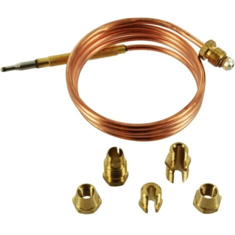 Gasthermoelement-Set, M6x0,75 mit universellem Adaptermutter-Austausch, 150 cm