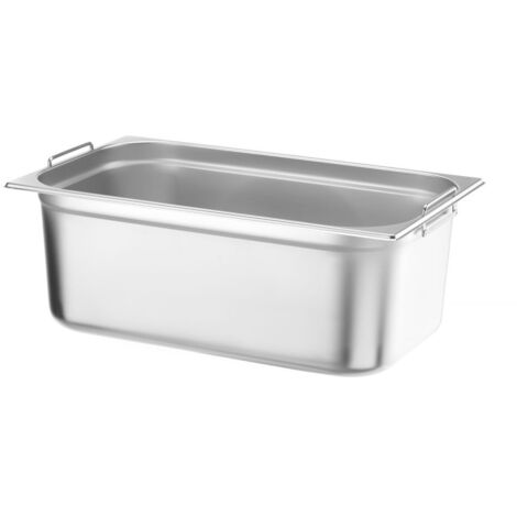 Gastrobehälter GN 1/1 mit versenkbaren Griffen 530x325x200mm 28L Hendi 817155