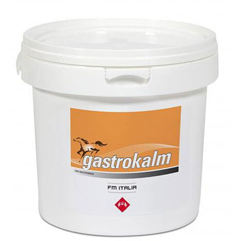 GASTROKALM mangime complementare minerale in polvere a particolare fine nutrizionale per la stabilizzazione della digestione fisiologica nel cavallo sportivo 3 kg