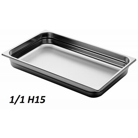 GASTRONORM CONTENITORE INOX 1/1 H. 150mm GNP11150 AGNELLI