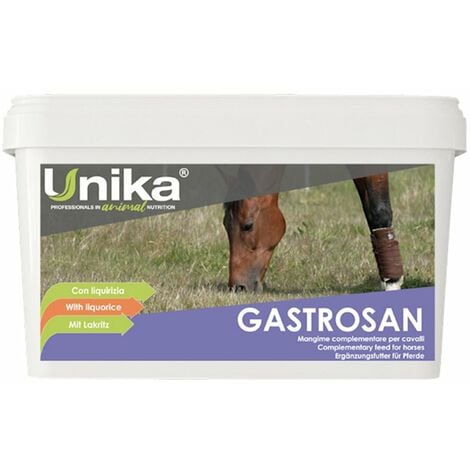 Gastrosan pour le bien-être et la santé du système gastro-intestinal du cheval 1.5kg et 5kg Linea Unika
