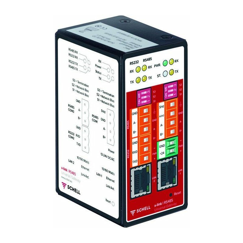 

Gateway BACnet IP / MSTP - X-Link 1000 puntos de datos - Schell