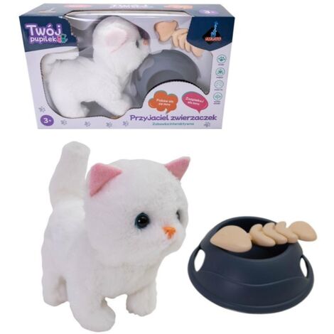 Gatito a batería con accesorios