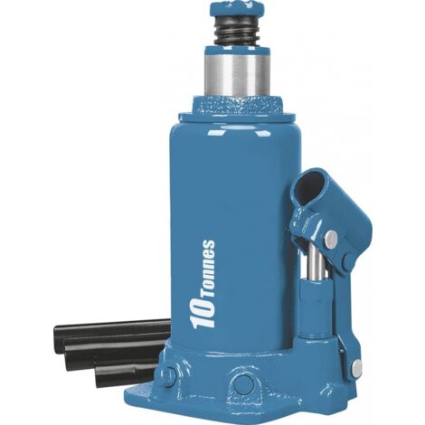 Gato hidraulico de botella 10 toneladas 10000 kg para bricolaje,taller,mecanico,industria,tareas de mantenimiento,proyectos de construccion