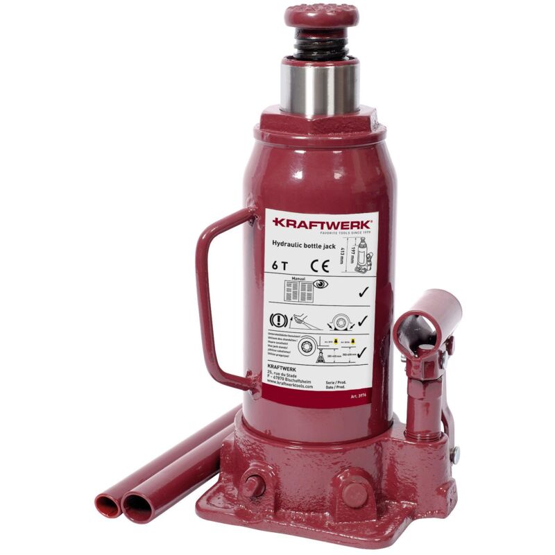 Kraftwerk - Gato hidráulico de botella 6 t