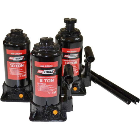 GATO HIDRÁULICO DE PISTÓN AWTOOLS 30 TONELADAS 255 410 mm