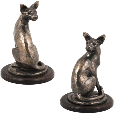 Gato Mau egipcio - estatuilla de gato, figura de oficina, trofeo para exposición de gatos de Art-Dog