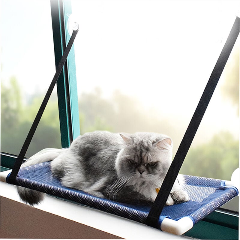 

Gato Ventana perca hamaca cama, Ventana ventosas Asiento de verano Hamaca