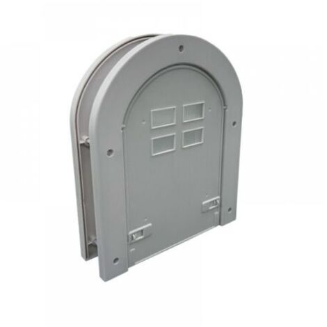 Gattaiola da interno dalla forma unica, porta per animali domestici da interno, porta con serratura per cani e gatti fino a 150 cm, installazione facile e sicura