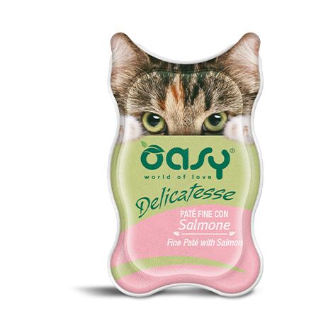Gatto - Delicatesse Salmone busta 85gr OASY
