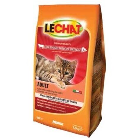 Gatto - Manzo & Verdure Lechat 1,5 Kg