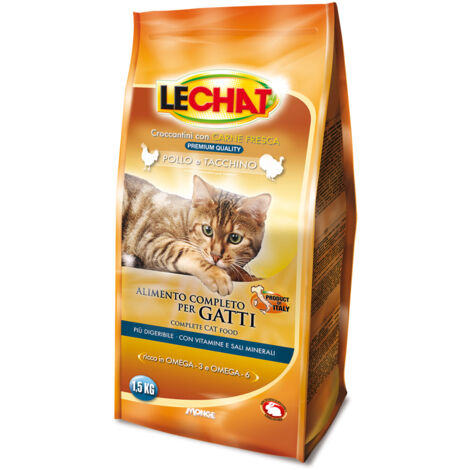 Gatto - Pollo & Tacchino Lechat 1,5 Kg