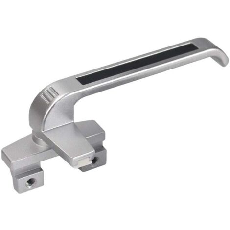 Gauche - Poignées de fenêtre en aluminium, poignées de fenêtre à guillotine pour mur-rideau, fenêtres à battants s'ouvrant vers l'extérieur