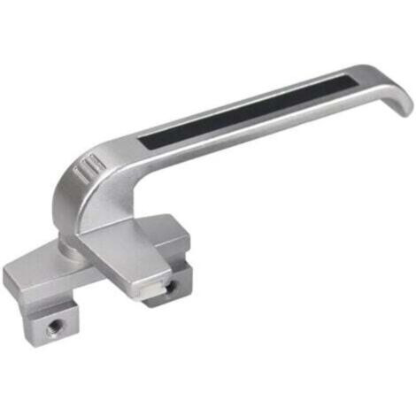 Gauche - Poignées de fenêtre en aluminium, poignées de fenêtre à guillotine pour mur-rideau, fenêtres à battants s'ouvrant vers l'extérieur