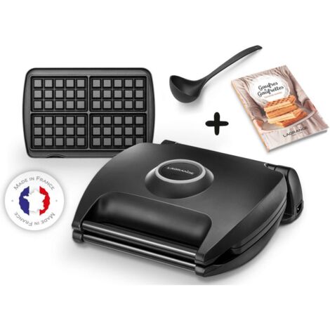 Gaufrier 1700w noir - Lagrange - 089001