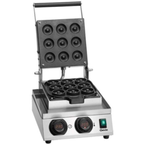 Gaufrier Donut MDI 900, 9 mini-donuts – 230V, 1800 W - MONO