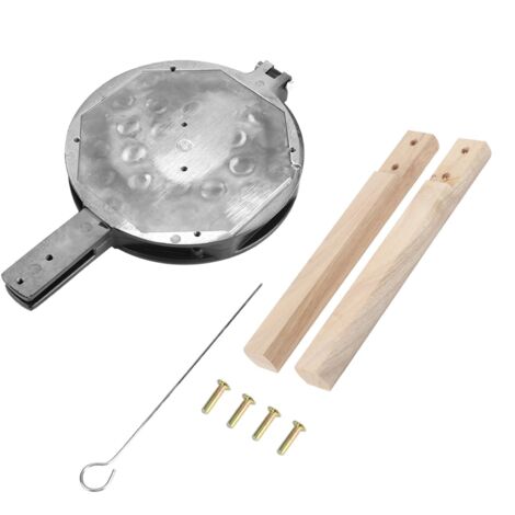 Gaufrier, Moule à Gaufres, Outil de Cuisine, Outil de Poêle, Petit-déjeuner pour Gaufres de Cuisine aux Pommes de Terre Rissolées