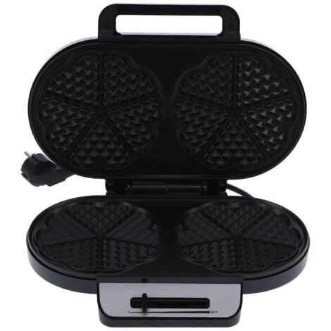 Gaufrier multifonctionnel 1200 W avec revêtement antiadhésif et double surface de cuisson - AquaForge