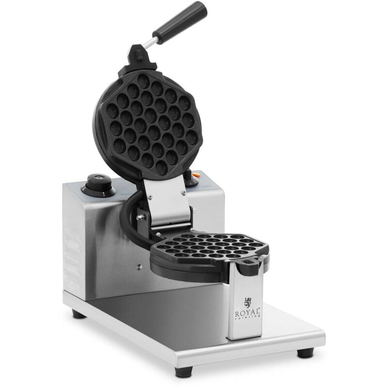 Royal Catering - Gaufrier professionnel Appareil à gaufre à bulles 1200 w