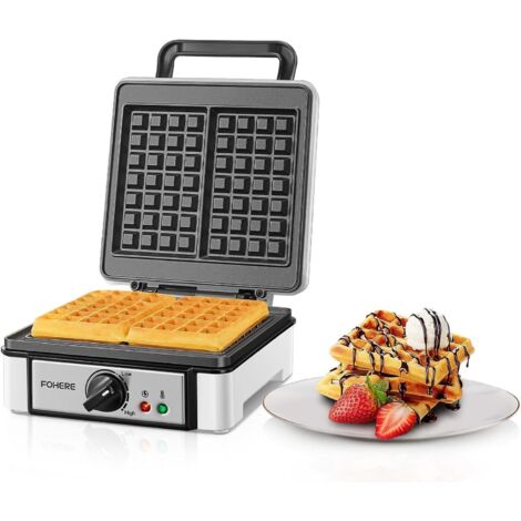 Gaufrier XL, 2 gaufres, appareil à panini, gaufrier avec grill électrique