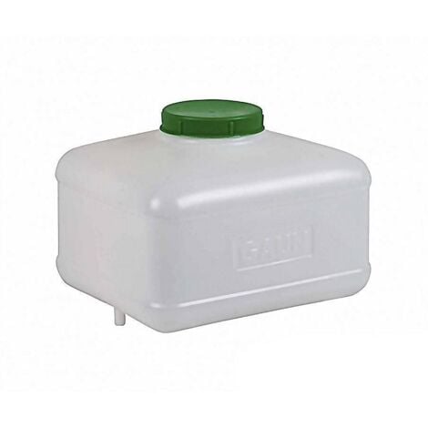 GAUN deposito regulador 10l. bebederos , Depósito de agua para la instalación de bebederos automáticos para tus animales. En el fondo del contenedor hay una salida para la manguera