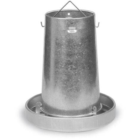 GAUN Tolva de chapa para aves - 10 Kg