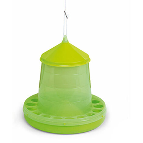 GAUN Tolva plástico aves (color pistacho) - 4 kg