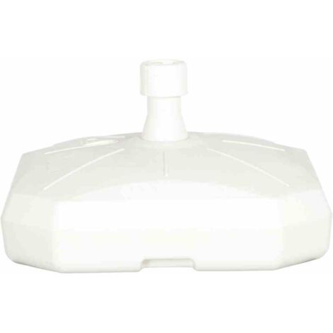 Gautzsch Schirmständer Garda Sonnenschirmständer 60x60x20cm weiß