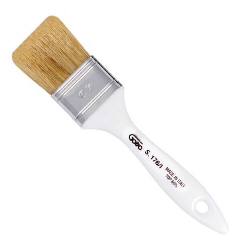 Gava pennellessa fai da te manico in plastica  mm. 60 (misto ideal) (12 pezzi) - Gava