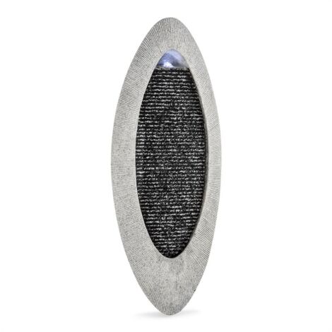 Gavarnie Fontaine murale LED 37,5x89,5x9 cm Ovale 6W Pompe IP 67